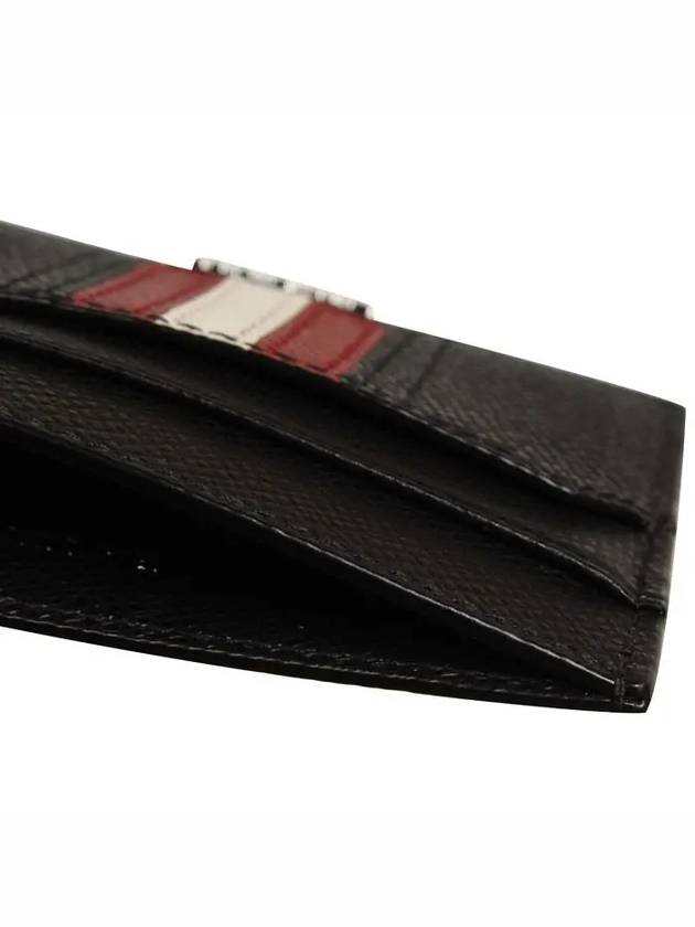 Card Case TARRIK LT 10 BLACK Men's Card Wallet - BALLY - BALAAN 4