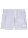 Eco-Chrome R Logo Patch Swim Shorts Purple - CP COMPANY - BALAAN 2