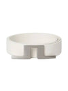 Women's Betsy Leather Belt White - J.LINDEBERG - BALAAN 2