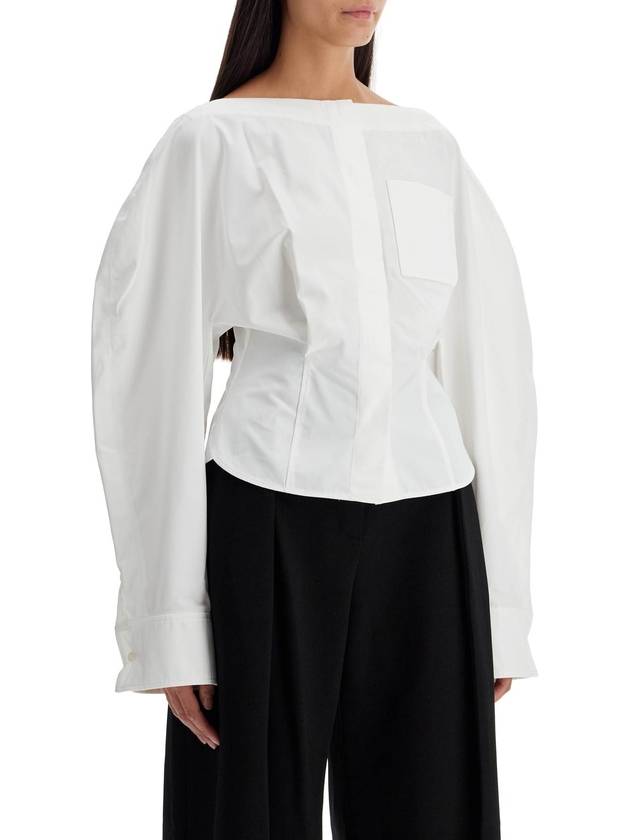 La Chemise Barco Shirt White - JACQUEMUS - BALAAN 3