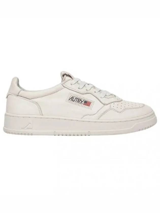 Medalist Logo Patch Low Top Sneakers White - AUTRY - BALAAN 2