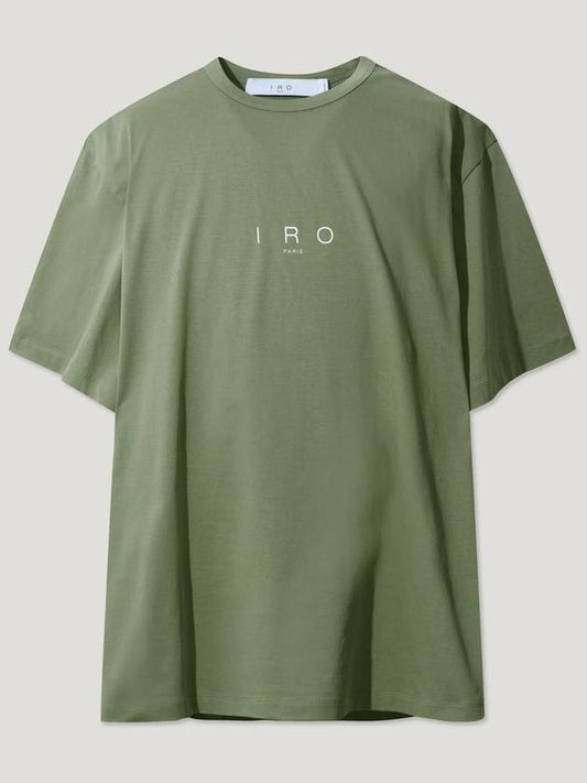 BACHAUMONT LOGO BASIC SHORT SLEEVE T SHIRT - IRO - BALAAN 1