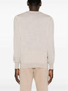 Wool Cashmere Knit Top Beige - BRUNELLO CUCINELLI - BALAAN 5