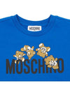 Kids short sleeved t shirt HMM04K LAA03 40289 Adults can wear - MOSCHINO - BALAAN 3