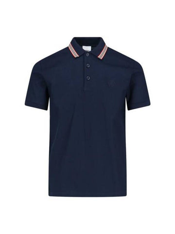 Pierson Polo Shirt Navy - BURBERRY - BALAAN 1