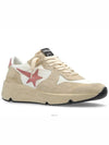 Running Sole Suede Low Top Sneakers Cream - GOLDEN GOOSE - BALAAN 3