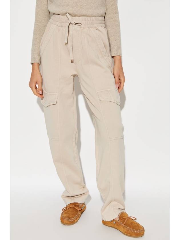 Pants PA0283FA B1M02E Beige - ISABEL MARANT ETOILE - BALAAN 4