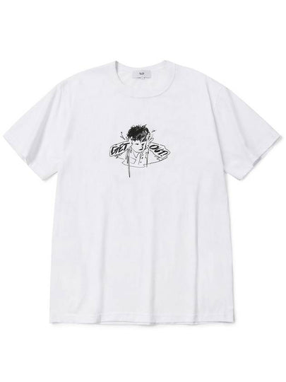 GET OUT T Shirt WHITE - WEST GRAND BOULEVARD - BALAAN 2