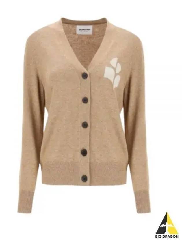 KARIN CA0008FA A1X05E 50CM logo cardigan - ISABEL MARANT - BALAAN 1