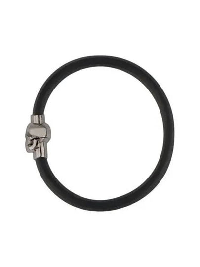 Skull Rubber Bracelet Black - ALEXANDER MCQUEEN - BALAAN 2