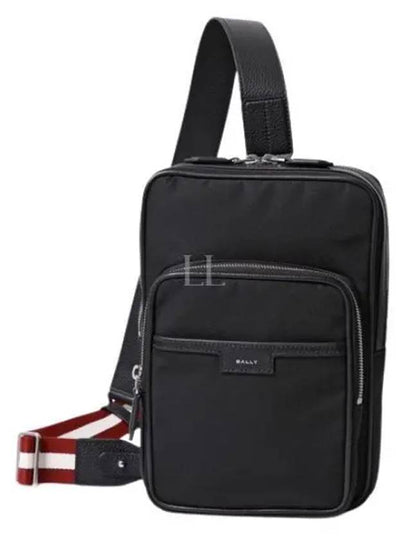 Code Nylon Sling Cross Bag Black - BALLY - BALAAN 2