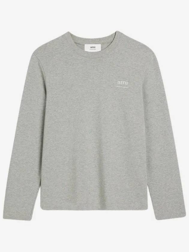 Alexandre Mattiussi Long Sleeve T-Shirt Grey - AMI - BALAAN 3