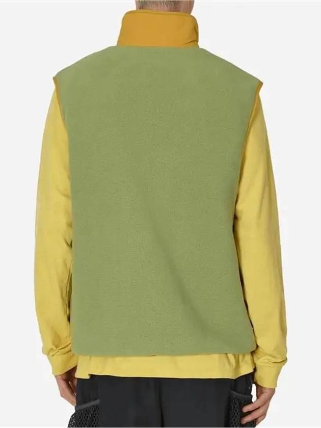 Men's Synchilla Fleece Vest Green - PATAGONIA - BALAAN 6