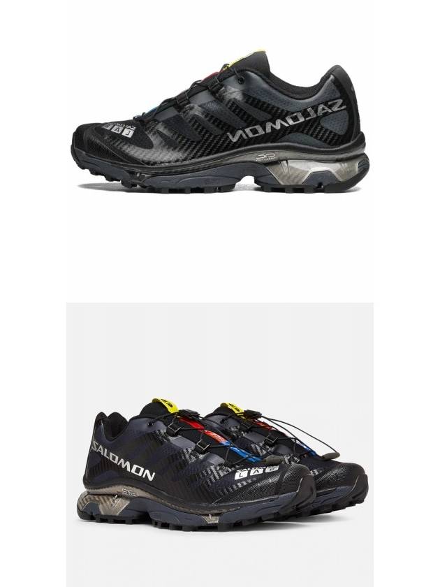 471329 XT4 OG Sneakers Black Silver Metallic Shoes TLS - SALOMON - BALAAN 4