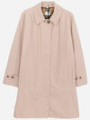 Pocket Button Gabardine Cotton Single Coat Beige - BURBERRY - BALAAN 2