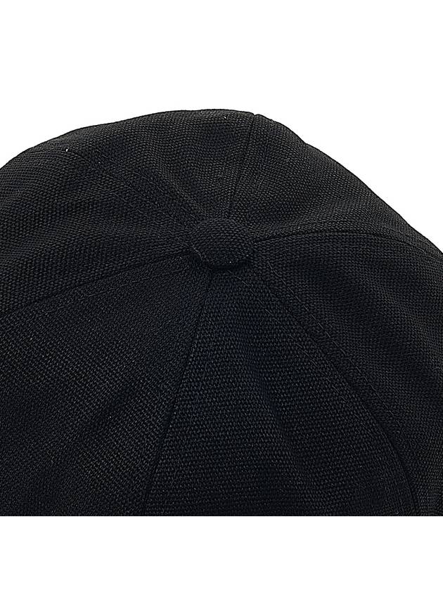 Tyron Logo Cotton Ball Cap Black - ISABEL MARANT - BALAAN 9