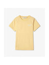 Mini Handwriting Classic Short Sleeve T-Shirt Yellow - MAISON KITSUNE - BALAAN 2