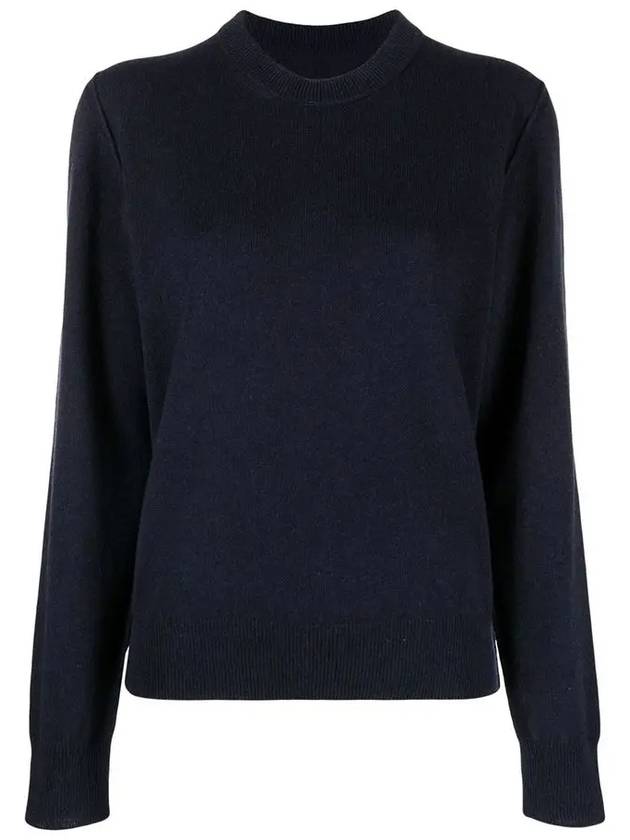 Eco Cashmere Knit Top Navy - MAISON MARGIELA - BALAAN 3