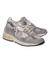 Dad Running Suede Sneakers Grey - GOLDEN GOOSE - BALAAN 2