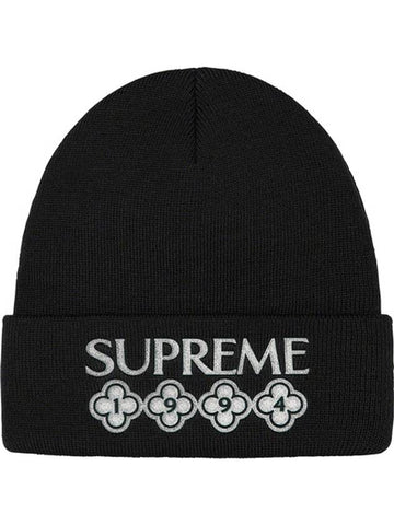 Glitter Beanie Black - SUPREME - BALAAN 1