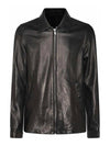 Leather Jacket RU02D6766LNV09 - RICK OWENS - BALAAN 1