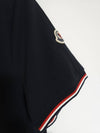 L Moncler Navy Logo Wappen Short Sleeve T Shirt G10918C71600 - MONCLER - BALAAN 6