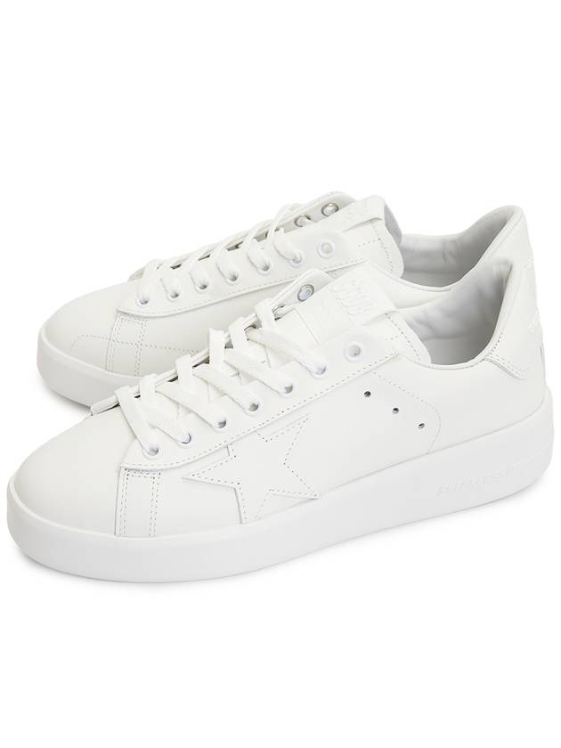 Purestar White Tab Sneakers White - GOLDEN GOOSE - BALAAN 2