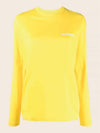 Le Manches Longues Cotton Long Sleeve T-Shirt Yellow - JACQUEMUS - BALAAN 4