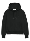 Mini Heart Logo Hoodie Black - AMI - BALAAN 2