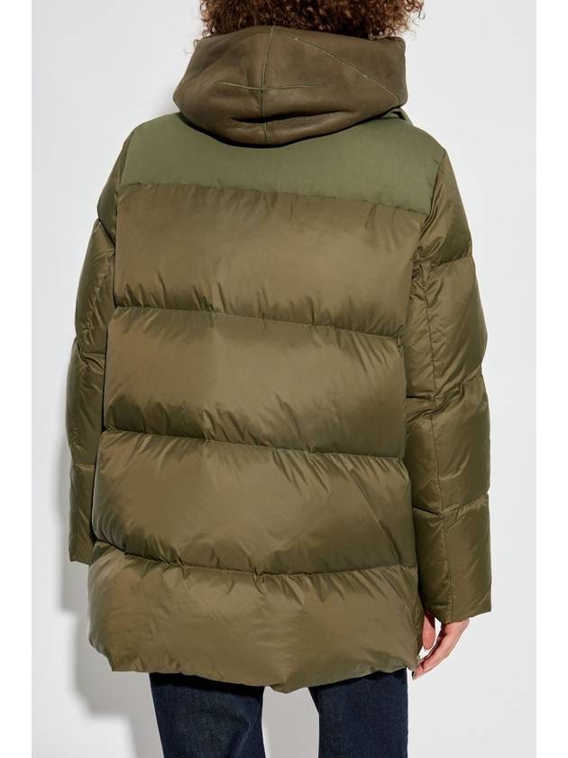 Yves Salomon Down Jacket, Women's, Green - YVES SALOMON - BALAAN 4