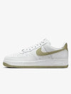 Air Force 1 07 Low Top Sneakers White Neutral Olive - NIKE - BALAAN 2