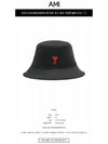 De Coeur Bucket Hat Black - AMI - BALAAN 3