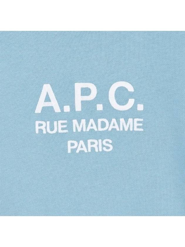 Women's Tina Sweatshirt Light Blue - A.P.C. - BALAAN 5