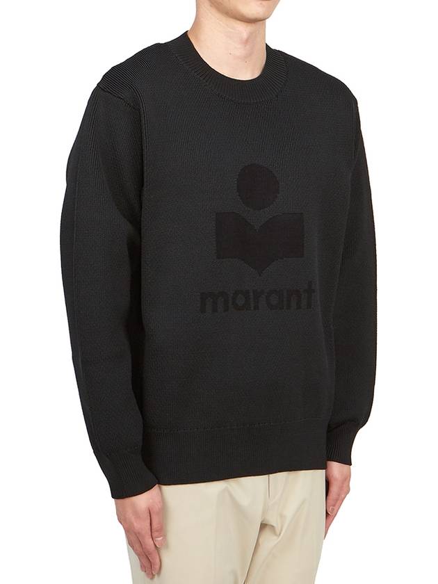 Ayler Logo Sweatshirt Black - ISABEL MARANT - BALAAN 4