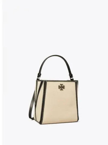 McGraw Canvas Small Bucket Bag Tote Natural Multi Domestic Product GM0024060550940 - TORY BURCH - BALAAN 1