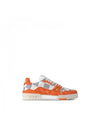 LV Trainer Low Top Sneakers Orange - LOUIS VUITTON - BALAAN 1