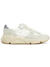 Running Lace-up Low Top Sneakers White Cream - GOLDEN GOOSE - BALAAN 6