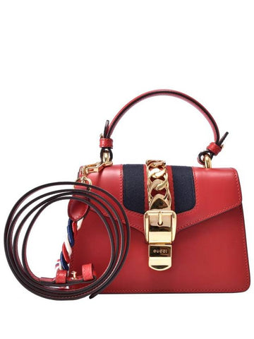 Women s Sylvie Bag Mini 470270 - GUCCI - BALAAN 1