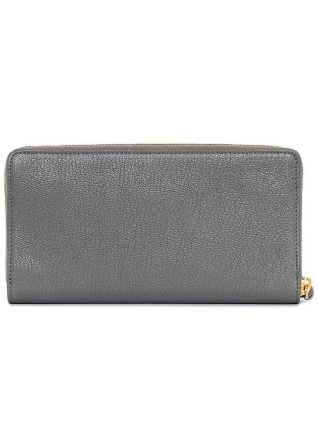 Metallic Edge Continental Long Wallet 390187 AQ40G 1320 Gray Gold - BALENCIAGA - BALAAN 3