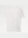 1AFYDE Monogram Embroidered Cotton T Shirt - LOUIS VUITTON - BALAAN 3