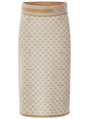 JAQUARD PENCIL SKIRT - AOW - BALAAN 1