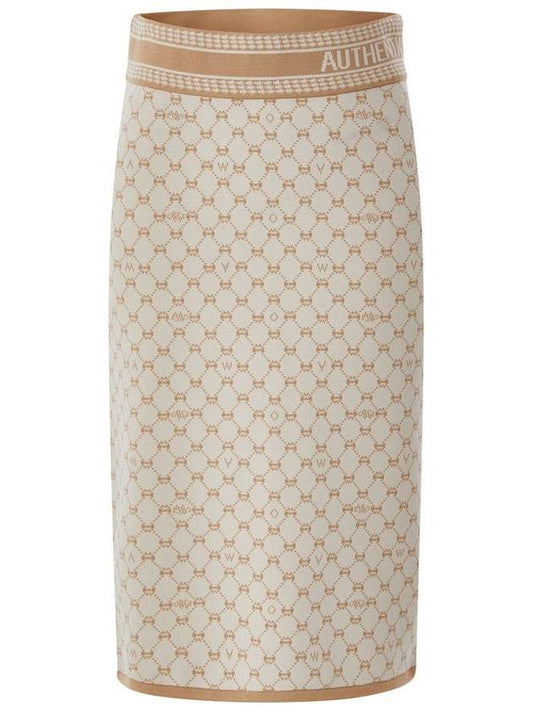 JAQUARD PENCIL SKIRT - AOW - BALAAN 1