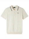 Flynn Cotton Polo Shirt White - A.P.C. - BALAAN 2