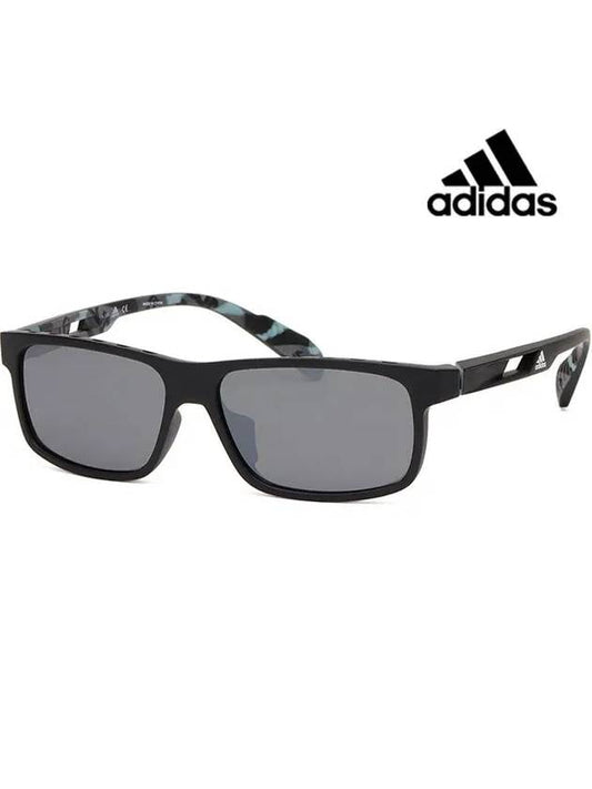 Sports Sunglasses SP0023 F 02C Asian Fit Half Mirror - ADIDAS - BALAAN 1