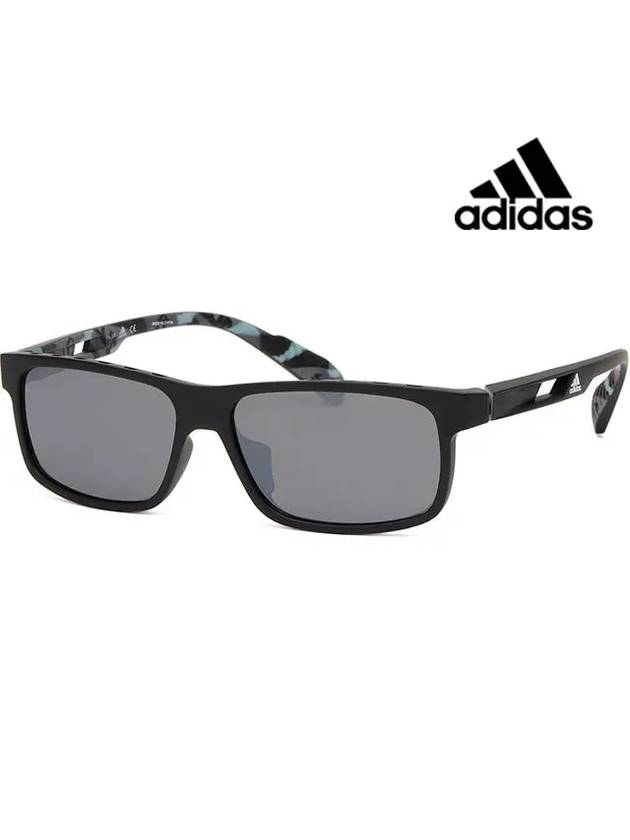 Sports Sunglasses SP0023 F 02C Asian Fit Half Mirror - ADIDAS - BALAAN 4