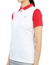 Women's Antonia Golf PK Shirt White - J.LINDEBERG - BALAAN 3