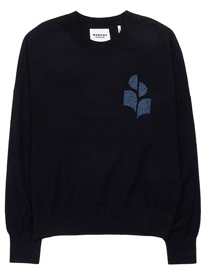 Marisans Crew Neck Wool Knit Top Black - ISABEL MARANT - BALAAN 2