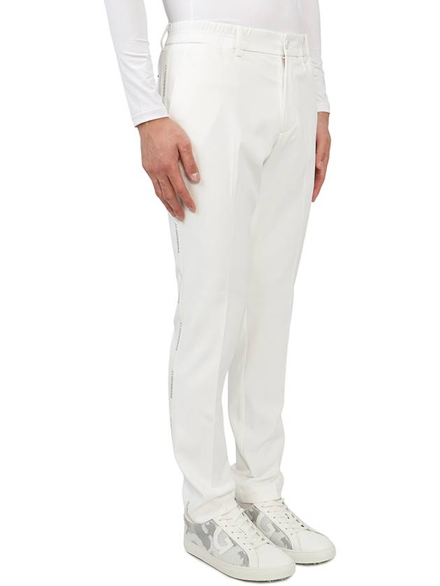 Men's Stuart Striped Pants White - J.LINDEBERG - BALAAN 5