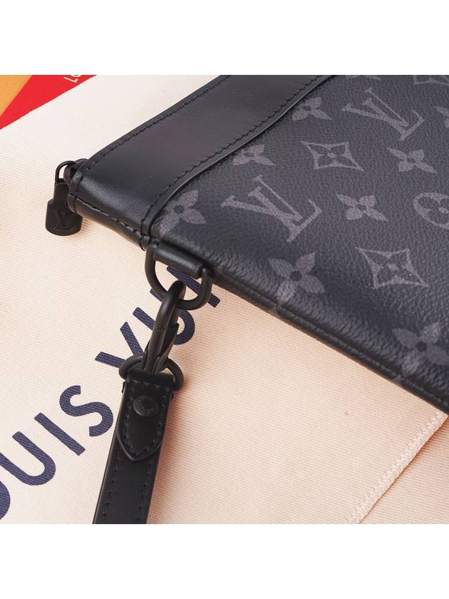 Monogram Eclipse Pochette Pouch Bag Black - LOUIS VUITTON - BALAAN 4