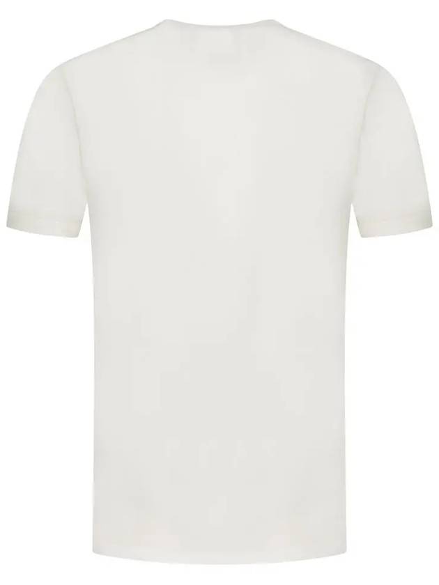 Small Logo Short Sleeve T-Shirt White - CP COMPANY - BALAAN 4